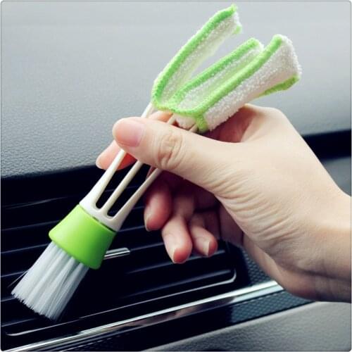 Auto Car Clean Tools Cleaning Brush air Vent outlet for Fiat Punto Palio Uno Idea Bravo Sedici Grande Tipo Qubo Panda Mobi