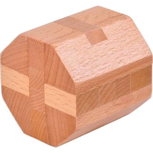 Quality Beech Wood IQ Interlocking Puzzle for Adults Children
