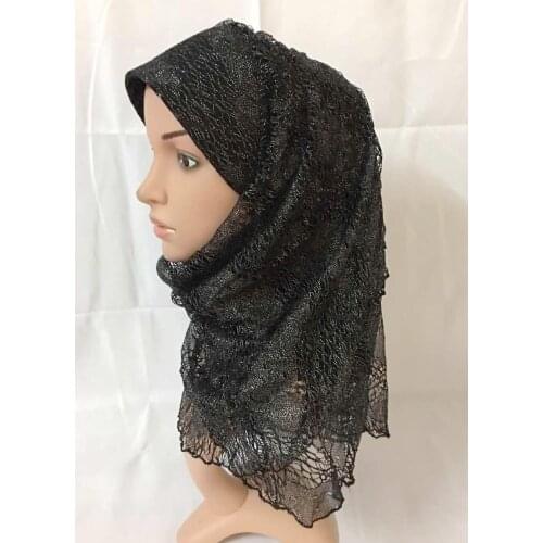 Fashion Women Muslim Wrap Hijab Lady Islamic Scarf Shawls Arab Turban Headwear Neck Covers Bandanas