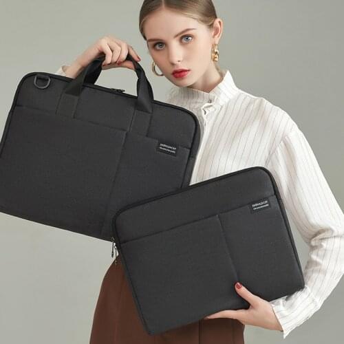 Mens Laptop Briefcase Computer Bag Business Document Organizer Ipad Tote Handbag Messenger Purse Strap Pouch Accessories Items