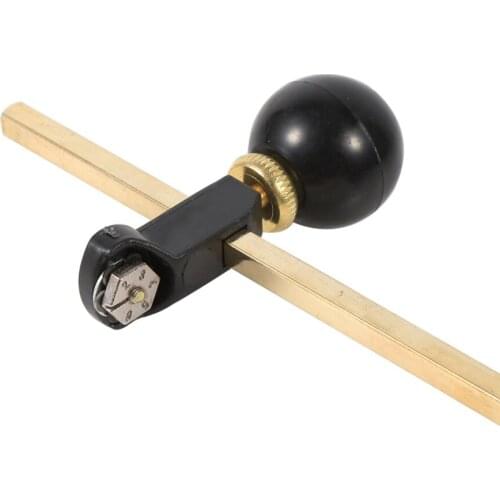 Adjustable Glass Round Circle Cutter With Suction Cup Scale Compasses Type Circular Glass Bottle Cutter 40cm Cutting Diameter