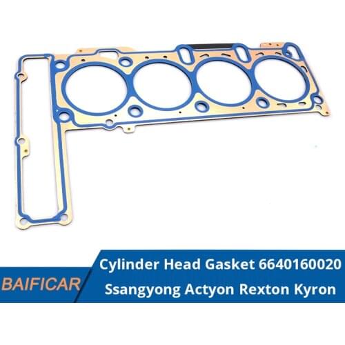 Baificar Brand New Genuine Cylinder Head Gasket 6640160020 For Ssangyong Actyon Rexton Kyron Rodius Stavic