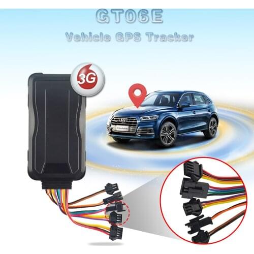Original Concox 3G WCDMA GPS Car Tracker GT06E GSM GPRS SMS with SOS Alarm Remotely Fuel/power Cut-off Control Realtime Tracking