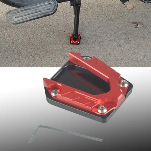 FOR N1S U1 U+B US N-GT U1c NQi Uqi+ MQis 2020 2019 Motorcycle CNC Foot Side Stand Pad Plate Kickstand Enlarger Support Extension