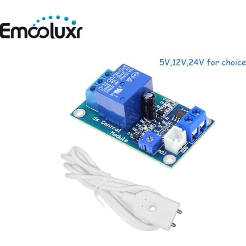 24V 12V 5V Water Detector Relay Module Water Leak Detector Water Level Sensor Home Security Alarm