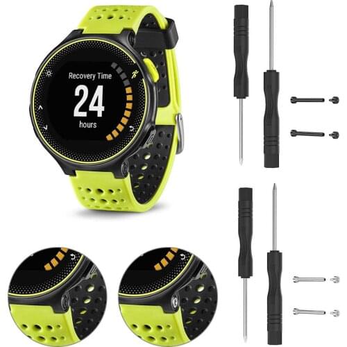 22mm Watch Band Strap 316L Stainless Steel Ear Rod Connecting Rod with Screwdrivers for Garmin Fenix5 Forerunner 935