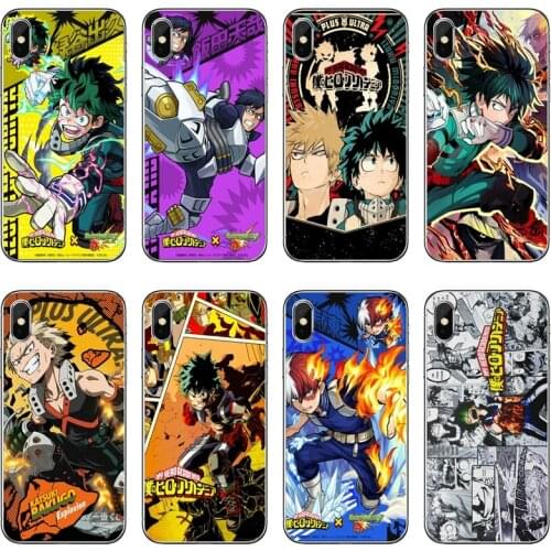 My Hero Academia deku bakugou Silicone Phone Case For Xiaomi Redmi S2 7 7A K20 6 6A 5A 4A 4X 5 Plus Redmi Note 8 7 6 5A 4 Pro