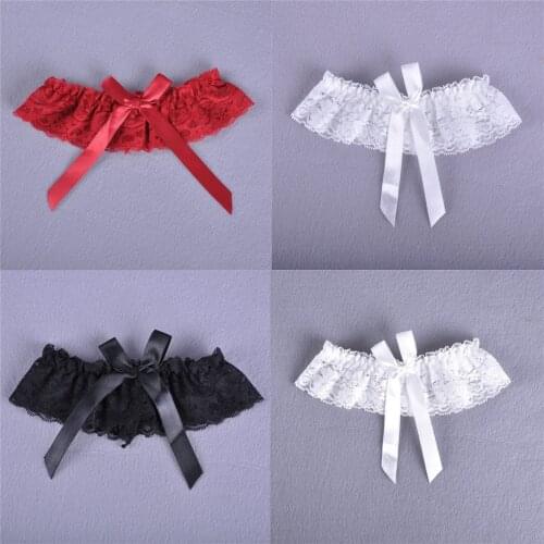 1pc Sexy Women Girl Wedding Party Lace Floral Bowknot Bridal Lingerie Cos Leg Garter Belt Suspender