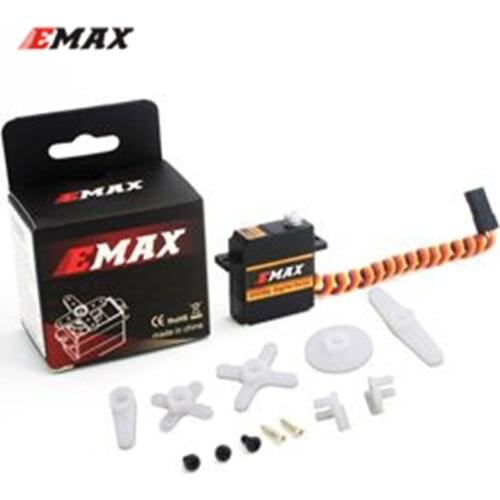 100% Original EMAX ES3352 12.4g Mini Metal Gear Digital Servo For RC Airplane Gilder