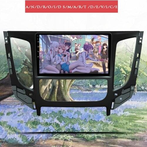 6G RAM 128G ROM Android 10 8Core Multimedia Player Tape Recorder PC GPS For Mitsubishi TRITON L200 2015 2019 Car 4G Lte Wifi