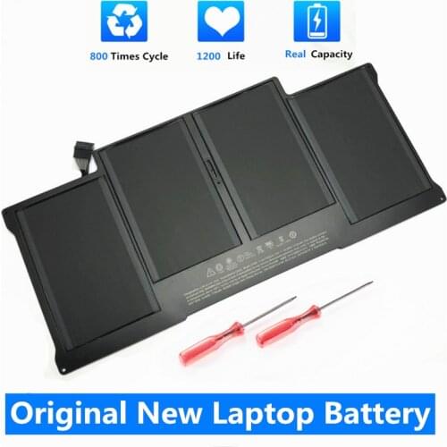 CSMHY NEW Original Laptop Battery A1496 For Apple MacBook Air 13" A1466 2013 2014 2015 A1496 MD760LL/A MD761CH/A Replace A1405