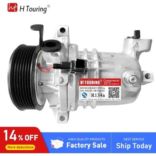 CR10 A/C AC Compressor For Nissan Cube 2009-2010 1.8L Versa 2010-2012 92600CJ63A 92600CJ63D 92600CJ63E926001KC2D 926001KC3D