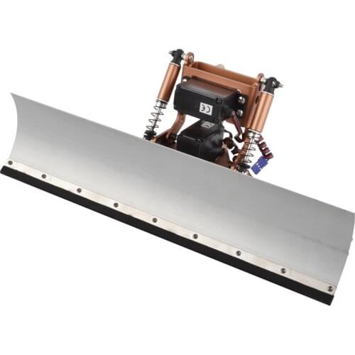 Metal Snow Plow Snow Sand Shovel Tools for Traxxas TRX4 TRX Axial SCX10 SCX10 II 90046 90047 SCX10 III 1/10 RC Crawler