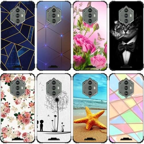 Fashion Soft silicone TPU Back Cover For BLACKVIeW BV6600 PRO Phone Funda Case For Blackview BV6600 Pro Cute Cartoon Case