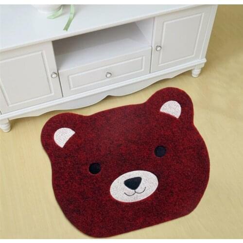 Cartoon entrance door mats doormat rub childrens bedroom carpet mat absorbent non-slip mats
