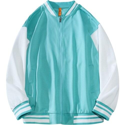 ERIDANUS Men Jacket Spring Autumn Trend Japanese Fresh Coat Loose Clothes Cotton Sports Baseball Uniform Male Streetwear MWJ242