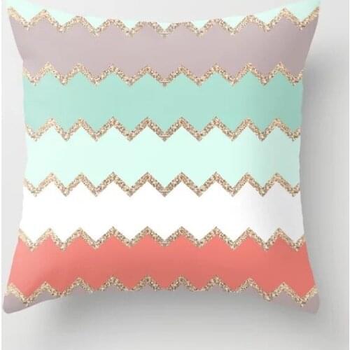 New Tropical Plants Printing Pattern Throw Pillowcase Cover Green Leaves Pillow Cover Polyester Pillow Case Cushion 45x45m New