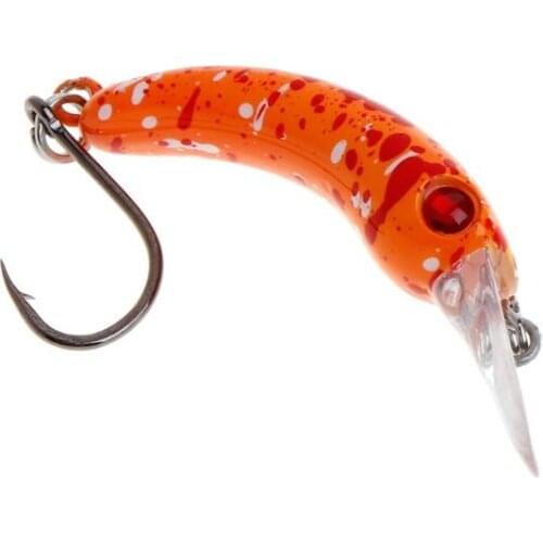 New Fishing Bait Mini Minnow 3.7cm 1.5g Artificial Hard Lure Sharp Hook Crankbait Wobbler Tackle Trout Freshwater Accessories