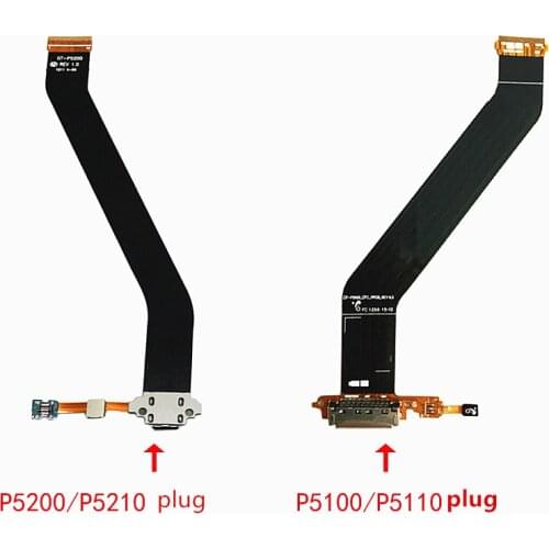Original USB Charging Dock Charge Jack Plug Socket Port Connector Flex Cable For Samsung Tab 3 10.1 GT-P5200 P5210 P5110 P5100