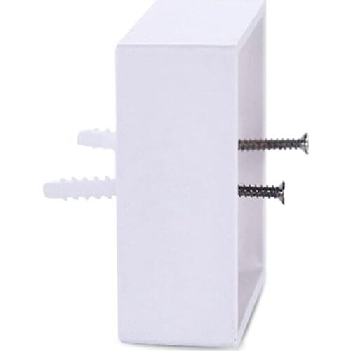 86X86 PVC Thickening Junction Box Wall Mount Cassette For Switch Socket Base Switch Bottom Box Electrical Box Accessories