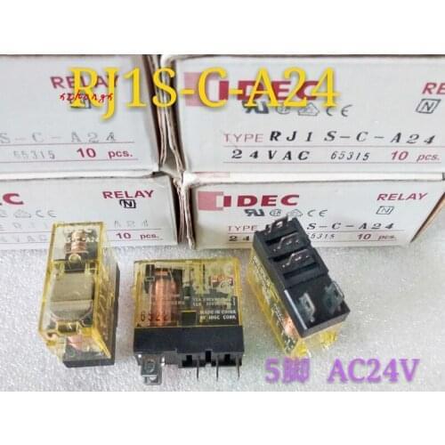 Relay RJ1S-C-A24 AC24V One-on-One-Off 5-Foot AC Spot