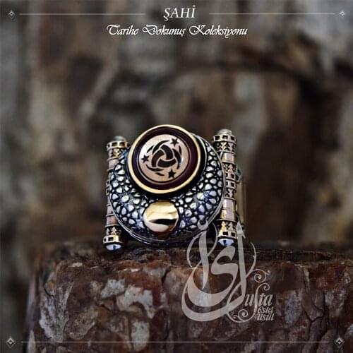 ŞAHİ ÖZELLEŞTİRİLMİŞ GÜMÜŞ YÜZÜK