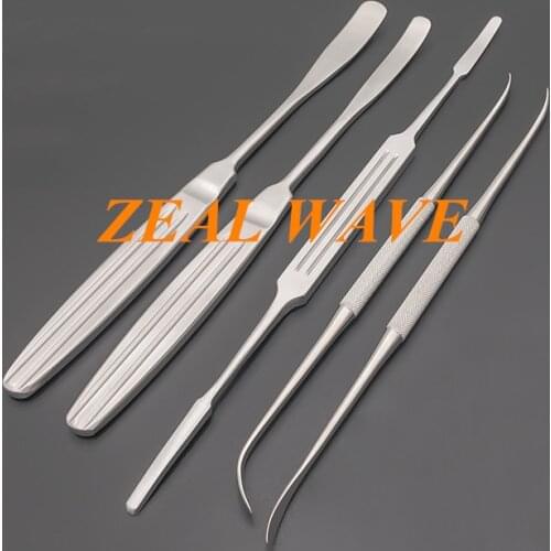 Scleral Nose Peeler Nasal Periosteal Peeler Round Head Square Head Double Head Scoop Type Rhinoplasty Surgical Instruments