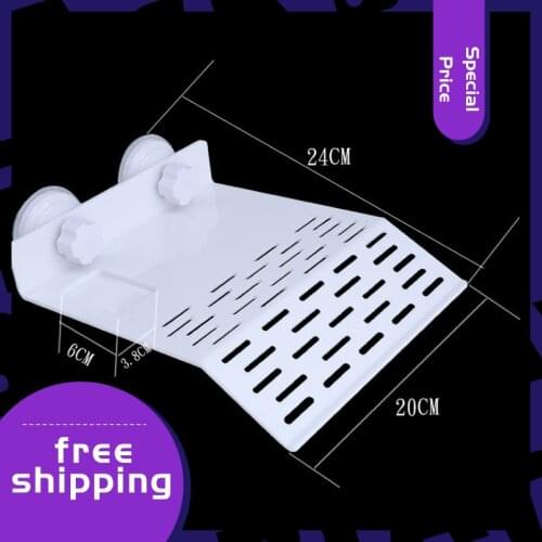 Turtle Platform Aquarium High Temperature Resistance Strong Suction Acrylic Board Tortoise Play Rest Floating Basking Terrace