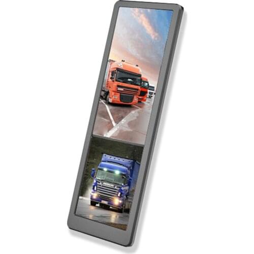 15inch IPS Screen 2ch Split View Electronic Car Reversing Aid Side Blind Spot Antifog Rear View Bus Truck Mirror Monitor System