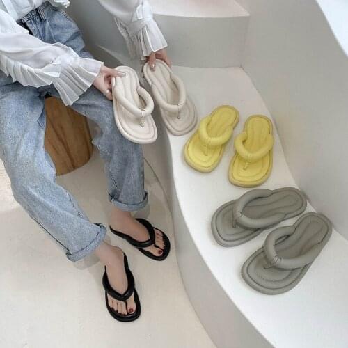 2021 Flip Flop Women Slippers Woman Sandal Casual Summer Flat Slides Outdoor Beach Shoes Female Comfrot Soft Bottom Plus Size