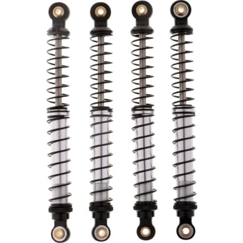 1:10 RC Crawler Accessories 4Pcs Universal Aluminum Shock Absorber for RC Crawler D90 CC01 Axial SCX10 102mm