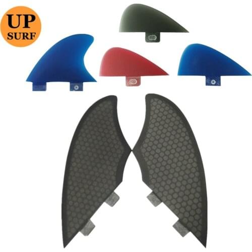 Double Tabs Surf fins twin fins+small central fin surfboard Double Tabs Fins Keel Keel Fin 2+1 pcs per set Sell In Surfing
