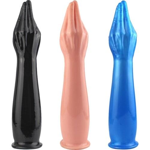 Anal Plug Suction Big Hand G-spot Huge Dildo Masturbate Sex Toys for Woman Gay Anal Stuffed Butt Plug For Women Large Penis Fist