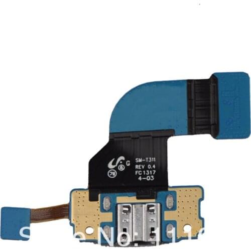 Free Shipping New Original Charging Port USB Port Dock Charger Flex Cable Replacement Part for Samsung T311