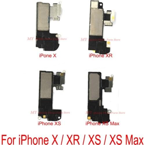 Earpiece Speaker Sound Receiver Spare Part Flex Cable For iPhone X XR XS XS Max Xsmax Earphone Top Speaker Sound Receiver Flex