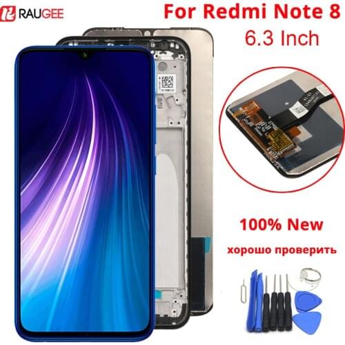 Display For xiaomi Redmi Note 8 LCD Display Touch Screen 100% New Screen Replacement Digiziter For xiaomi Redmi note8 Screen