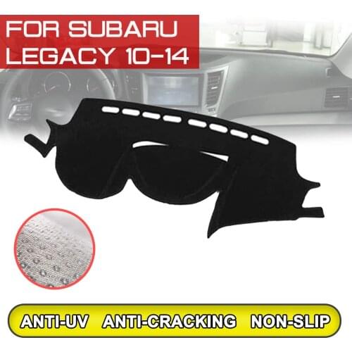 For Subaru Legacy 2010 2011 2012 2013 2014 Car Dashboard Mat Anti-dirty Non-slip Dash Cover Mat UV Protection Shade