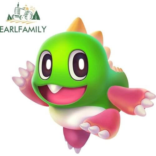 EARLFAMILY 13cm x 12.3cm for Bubble Bobble Car Stickers Camper Car Accessoires Creativite Windshield Bumper Decals Waterproof