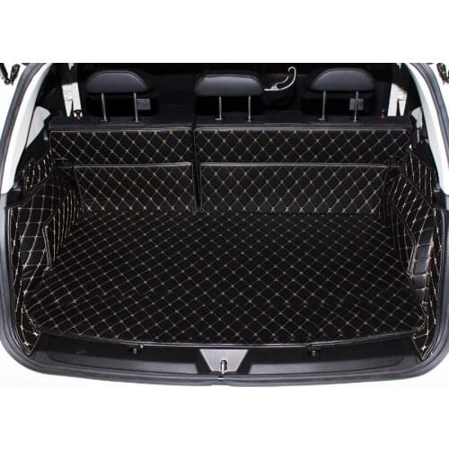 Good quality! Special trunk mats for Subaru XV 2018 waterproof wear-resisting cargo liner boot carpets for XV 2019,Free shipping