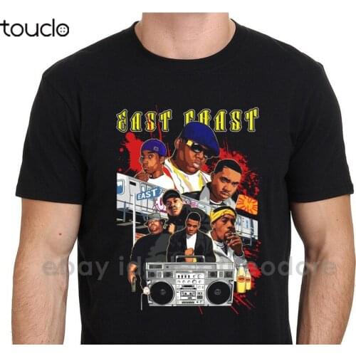Notorious Big Bad Boy Eastcoast Big Poppa Hypnotize Rap Hip Hop Tee 2019 Homme Tees Print T-Shirt Men Harajuku Brand T-Shirts