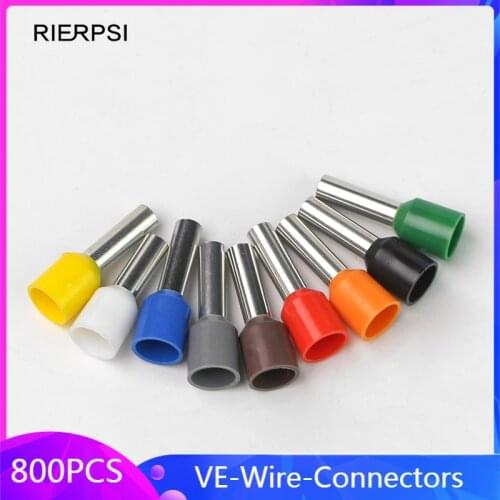 Wire connect Insulated Terminal assortment 1200 Wire Terminal Crimp Connector Tubular terminal crimping tool Hand Tool