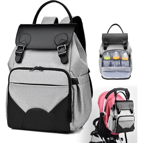2020 New Waterproof Diaper Bag for Mommy Maternity Nappy Backpack Stroller Baby Organizer Nursing Changing Bag to Care for mom