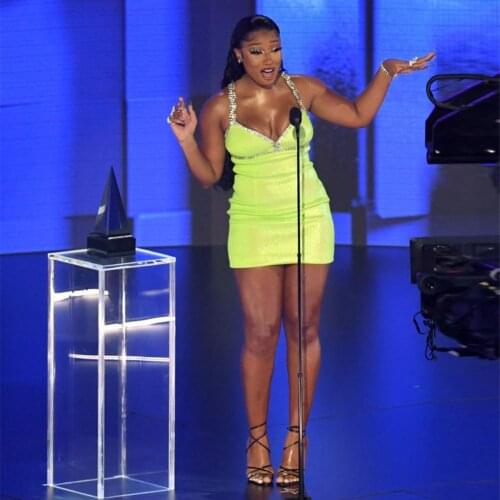 2021 New Fashion Women Sleeveless Mini Bodycon Bandage Dress