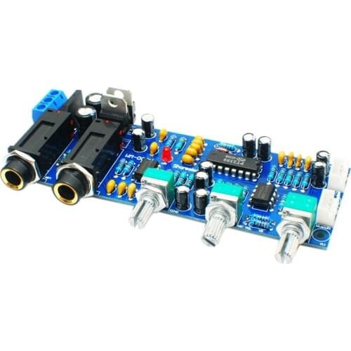 PT2399 Microphone Amplifier Board Digital Karaoke Reverb Board Reverberation Amplifier Board Dual Power