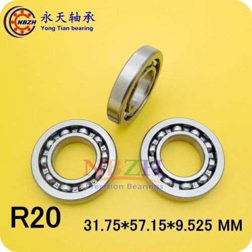 R20K R20 open english inch Bearing Miniature Ball Radial Bearings EE11 31.75*57.15*9.525