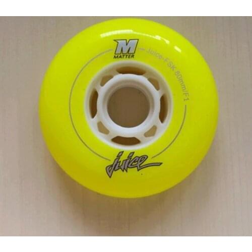 4 pcs/lot Matter Juice Zefiro FSK Slalom Braking Roller Skates Slide Skating Wheel for SEBA IGOR RB Powerslide Patins