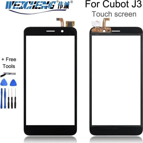 Touch Screen Digitizer For Cubot J3 Touch Panel Glass Lens Touchpad For Cubot J3 Screen
