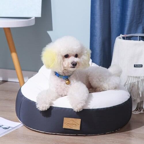 Four Seasons Detachable Washable Pet Bed House Warm Sleeping Mats Soft Cushion Kennel Breathable Cat Lounger Sofa Pet Products