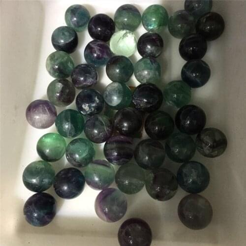 1 pcs energy stone 100% Natural rainbow fluorite crystal sphere ball mineral reiki healing fluorite gemstone crystal wholesale
