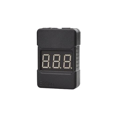 10pieces BX100 1-8S Lipo Battery Voltage Tester Low Voltage Buzzer Alarm Checker with Dual Speakers F18255-10/-50/-100